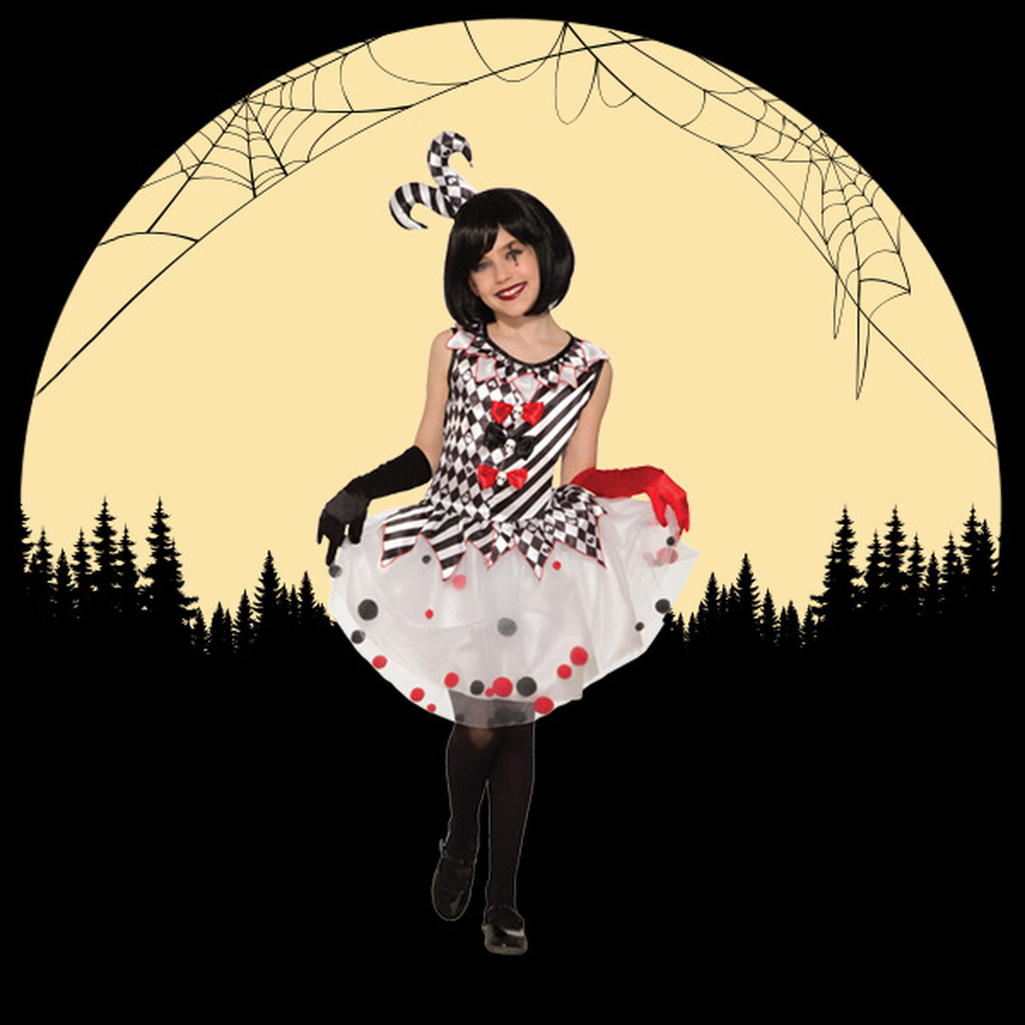 Harlequin Clown Costume